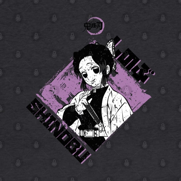 DEMON SLAYER: SHINOBU KOCHO (GRUNGE STYLE) by FunGangStore